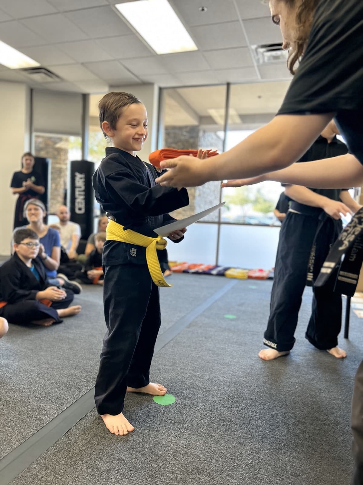 Kids karate class