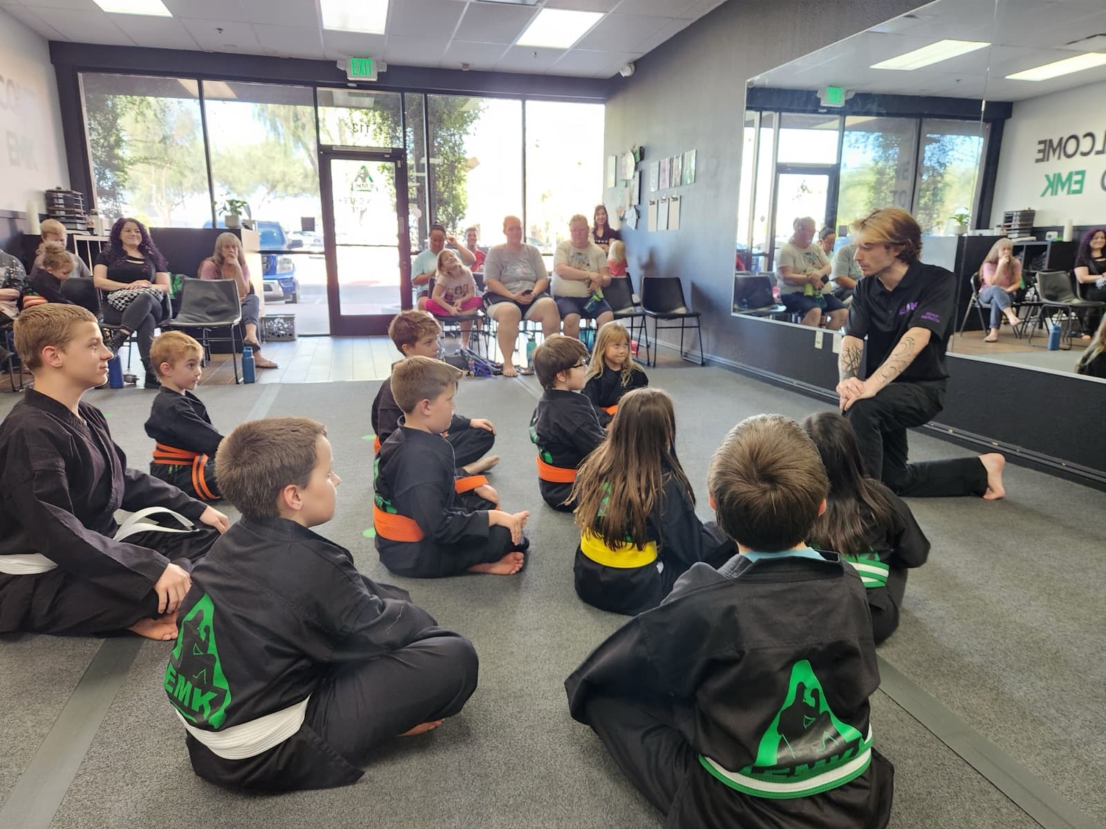 Kids karate class