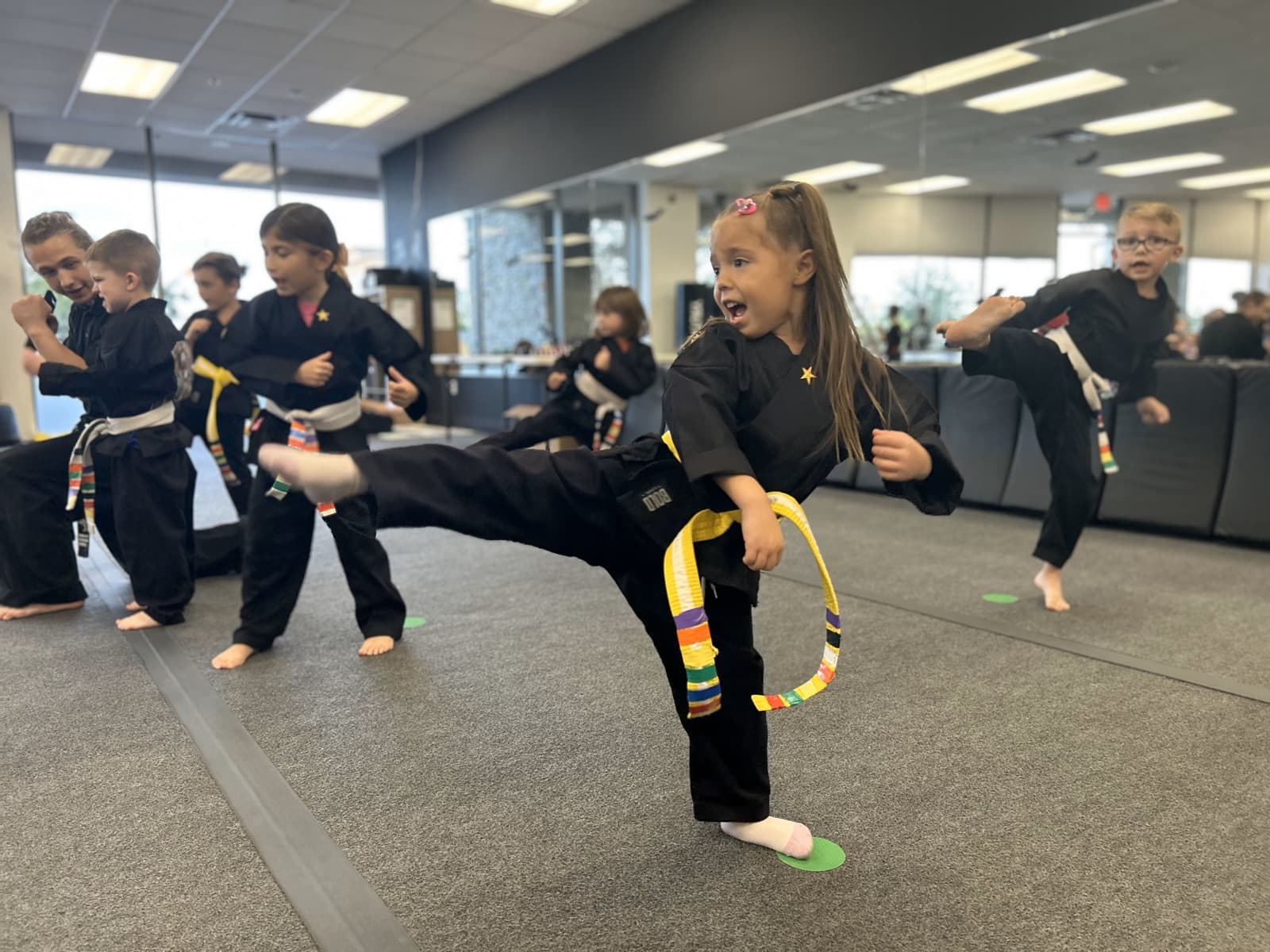 Mini Ninjas training