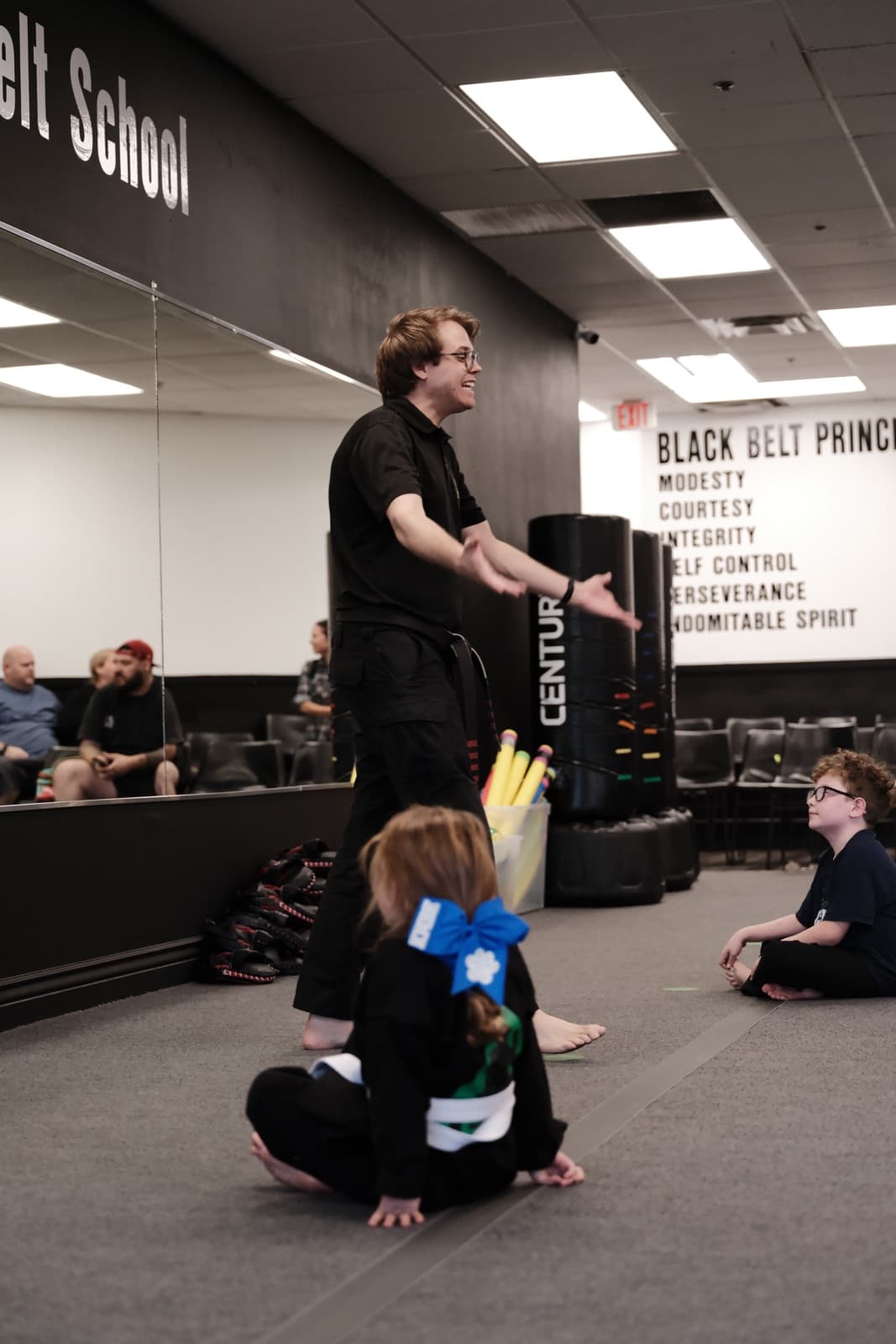 Mini Ninjas training